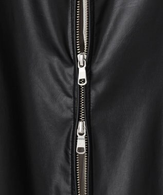 J.PRESS MEN 【プロテインレザー】ゴルフジャケット ブラック系