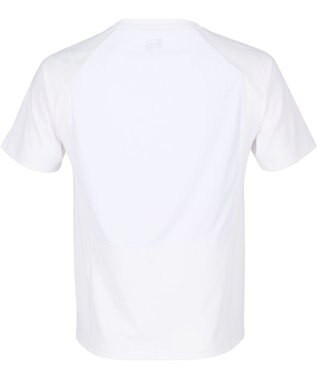 CW-X 【MEN】【CHUMS (チャムス)コラボ】 CW-X アウタートップス 半袖 3分袖 バックメッシュTシャツ Uネック 背中部分メッシュ素材切り替え メンズ LNO550 /ワコール ホワイト