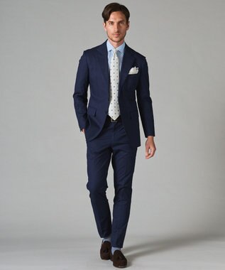 GOTAIRIKU 【セットアップ対応】OLYMPIAS コットンパンツ ネイビー系