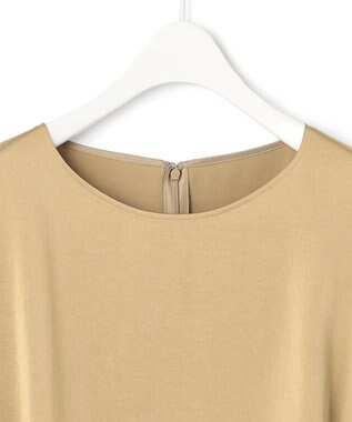 ICB 【WEB限定カラーあり・洗える】Calm プルオーバーブラウス サンドベージュ系