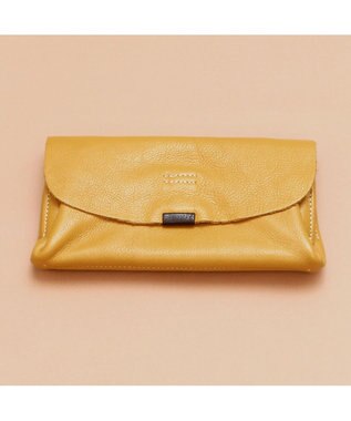 UNBILLION アトランタ ATLANTA / 牛革かぶせ長財布 イエロー