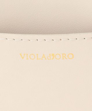 23区 VIOLAd'ORO アバカ 2WAY ミニ ショルダーバッグ ホワイト系