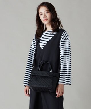 Y'SACCS PolkaDots口折れミニトート