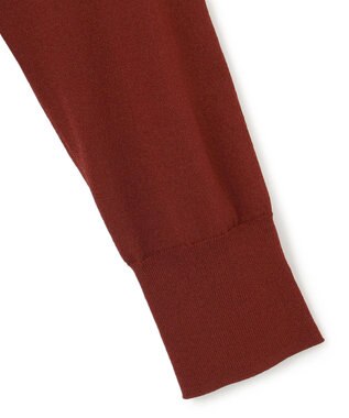 BEIGE， NADIA / ジップアップカーディガン Burgundy