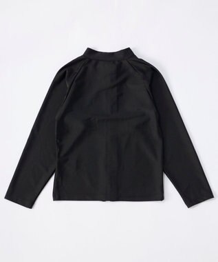 OP／FILA 【Kappa】長袖ZIPラッシュガード ブラック