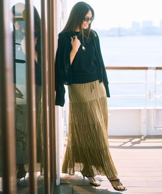 自由区 【SHIHOさん着用・昨年ご好評！最新デザイン】ハンドワッシャー スカート