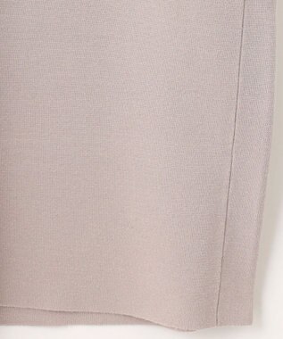 J.PRESS LADIES L 【WEB限定カラーあり・洗える】TRIM RAYON STRETCH ニット ワンピース ベージュ系