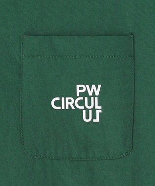 PW CIRCULUS 【WOMEN】ギャザリングシャツ ゴルフウェア レディース グリーン系