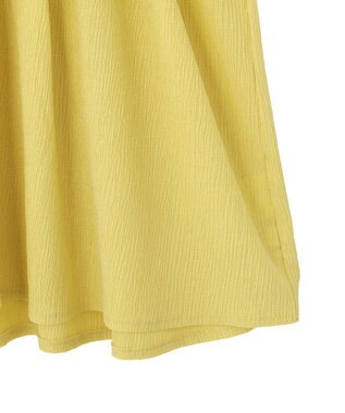 earth music&ecology ラッフルフリルワンピース Yellow