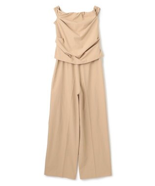 BEIGE， 【接触冷感/UVカット/洗える・anan 2451号掲載】YANN / オフショルダーオールインワン Beige
