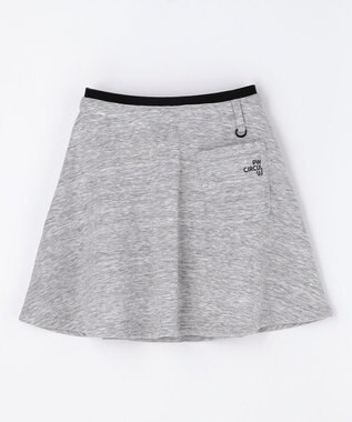 PW CIRCULUS 【WOMEN】裏毛スウェットフレアスカート ゴルフウェア レディース グレー系