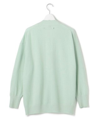 23区 【洗える】ピュアカシミヤ カーディガン スモーキーグリーン系