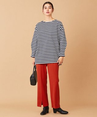 ANY 【福田麻琴さんコラボ】ちょ美っとフレアパンツ ビビッドオレンジ