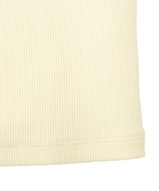 AMERICAN HOLIC バイカラーテレコタンクトップ Light Yellow