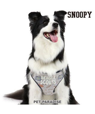 PET PARADISE スヌーピー 2way ハーネス  《ビーグルスカウト柄》 Ｍ 大型犬