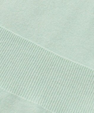 23区 【洗える】ピュアカシミヤ カーディガン スモーキーグリーン系