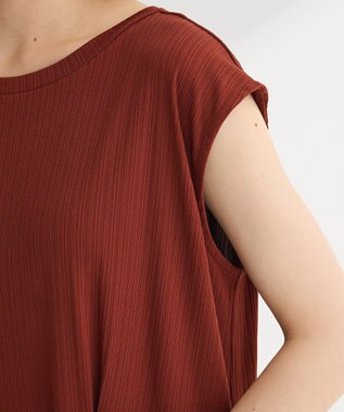 Green Parks 前後２ＷＡＹウエストタックワンピース Red