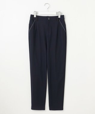 23区GOLF 【WOMEN】機能に優れた新素材「AIR TOOL」テーパードパンツ ネイビー系