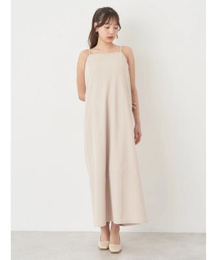 earth music&ecology ＳＥＴ２点　マルチウェイボレロキャミワンピース Beige