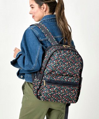 WEB限定】BICOLOR RIBBON RUCKSACK L リュックサック L / TOCCA