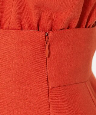 uncrave 【手洗い可】コットンリネンツイル パンツ（uncrave WHITE） スカーレット