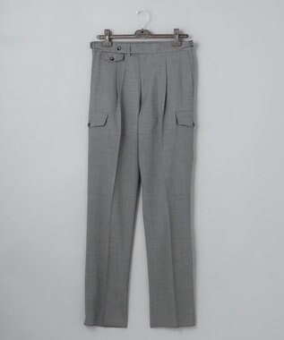 GOTAIRIKU ウォッシャブル ドレスカーゴパンツ アイボリー系