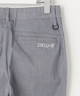 23区GOLF 長年愛される定番！【WOMEN】ハイパワーストレッチ ベーシックパンツ 挿し色で主役に ネイビー系