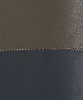 JOSEPH オーバーレイナッパ　レザースカート Smoke combo