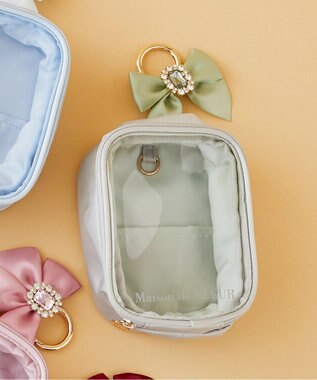 Maison de FLEUR EC限定クリアポーチS Mint
