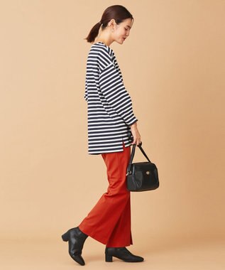 ANY 【福田麻琴さんコラボ】ちょ美っとフレアパンツ ビビッドオレンジ