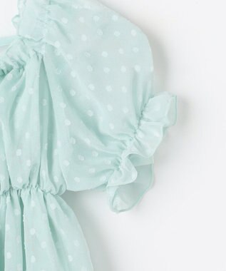 ANY KIDS 【一部店舗/WEB先行販売アイテム】2WAY シアードビーブラウス ミント