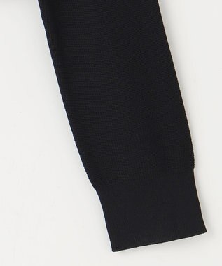 ANY SIS 【接触冷感・UVケア】ショートレングス畔 カーディガン ブラック