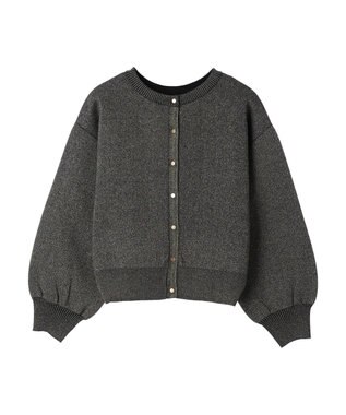 Green Parks ・ＥＬＥＮＣＡＲＥ　ＤＵＥ　２ｗａｙ　ラメカーディガン Black