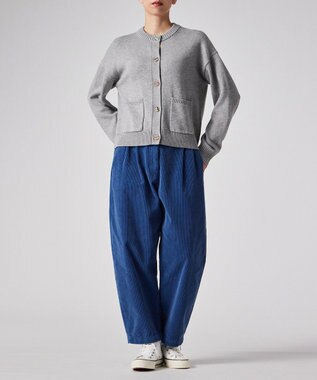 Paul Smith スワール ボタン カーディガン グレー