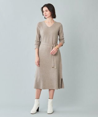 BEIGE， LISS / ニットワンピース Taupe