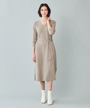 BEIGE， LISS / ニットワンピース Taupe
