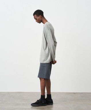 ATON NATURAL DYE ORGANIC | クルーネックセーター - UNISEX TOP GRAY