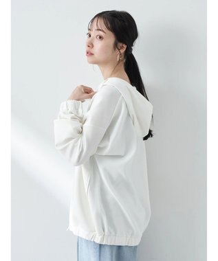 earth music&ecology ＵＶカット加工パーカー Ivory