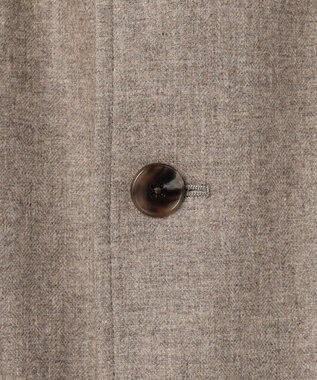 GOTAIRIKU 【薄中綿仕様】スーパーライトウエイトカシミヤブレンド ステンカラーコート ベージュ系8