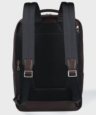 Paul Smith ストローグレインレザー リュック ダークブラウン