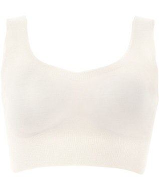 WACOAL ノンワイヤーブラ [GOCOCi/ワコール] ハーフトップ ブラトップ まるでつけていないような着ごこち 綿混 立体的なバストシルエット レディース CGG551 /ワコール アイボリー