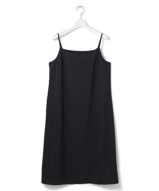 23区 【洗える】モノクロトーンプリント ワンピース ブラック系