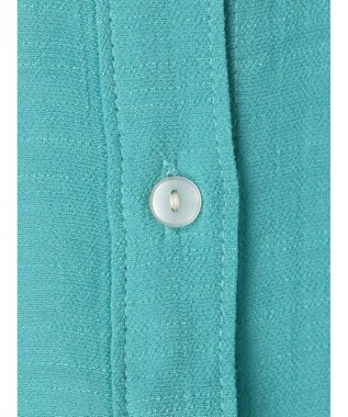 Green Parks ジャガードシアーシャツ Green