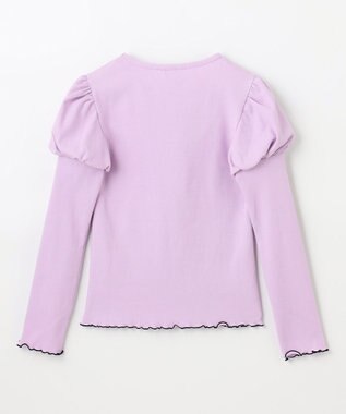 組曲 KIDS 【150-160㎝】パフスリーブ トップス ラベンダー