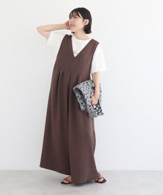 Green Parks ・ｃａｃｈｅ　ｃａｃｈｅ　フラワーレーストートバッグ Gray