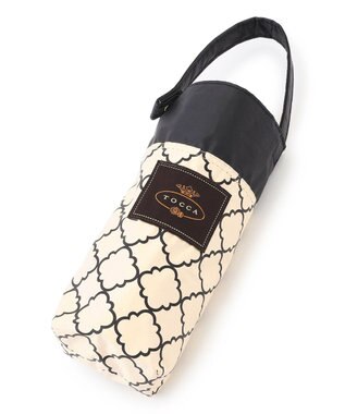 TOCCA CHECKER CLOVER MINI UMBRELLA ミニサイズ折り畳み傘 ベージュ系