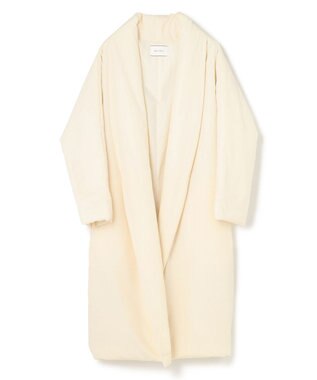 BEIGE， 【洗える】PINS / 中綿ロングコート Ecru