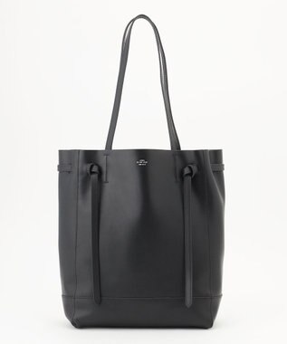 J.PRESS LADIES 【A4サイズ収納可】レザー トート バッグ ブラック系