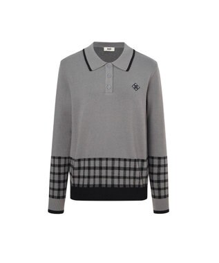 DAKS 【DAKS GOLF】チェックジャカードプルオーバー