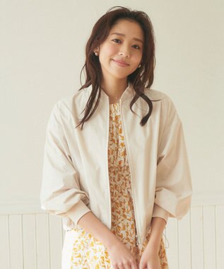  バックギャザー ブルゾン